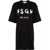 MSGM Brushed Logo Dress BLACK