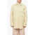 Jil Sander Virgin Wool Oversized Coat With Patch Pocket Yellow