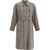 Ferragamo Coat in herringbone-patterned fabric BEIGE PATTERNED MEDIUM