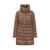Peuterey Peuterey Peuterey Brown Down Jacket With High Collar BROWN
