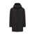 Peuterey Peuterey Peuterey Black Parka With Hood Minimal Black