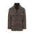 Peuterey Peuterey Peuterey Prince Of Wales Coat With Pockets BROWN