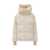 DUNO Duno Duno Beige Corduroy Down Jacket WHITE