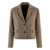 Brunello Cucinelli Brunello Cucinelli 'Crop' Blazer Beige