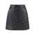 Moncler Moncler Padded Mini Skirt With Checked Quilting Black