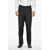CORNELIANI Cotton And Silk Blended Mantua Pants Black