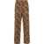 Palm Angels Technical Fabric Joggers With Palm Camouflage Pattern Brown