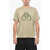 Moose Knuckles Solid Color Chamblee Crew-Neck T-Shirt With Frontal Print Green