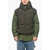 Bacon Jacquard Nylon Andrew Down Vest Military Green