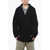 LANEUS Merino Wool Cardigan With 2 Pockets Black