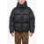 Bacon Hooded Oak Zip-Up Down Jacket Black