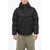 TEN C Nylon Tempest Combo Down Jacket With Hood Black