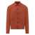 FILIPPO DE LAURENTIIS Filippo De Laurentiis Orange Wool Cardigan Filippo De Laurentiis ORANGE