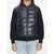 Moncler Shiny Padded Cardigan BLUE
