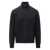 FILIPPO DE LAURENTIIS Filippo De Laurentiis Black Cardigan With Zip Filippo De Laurentiis BLUE