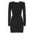 Elisabetta Franchi Elisabetta Franchi Black Viscose Mini Dress Black