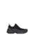 Moncler Moncler Trailgrip Lite3 Sneakers In Nubuck And Suede Leather Black