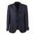 LUIGI BIANCHI Luigi Bianchi Single-Breasted Jacket BLUE