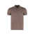 ZEGNA Zegna Polo In Elastic Cotton BROWN