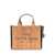 Marc Jacobs Marc Jacobs Marc Jacobs The Medium Tote Leather And Suede Bag BROWN