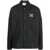 DRÔLE DE MONSIEUR Black Jacket With Logo In Techno Fabric Man Black