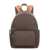 Michael Kors Michael Kors Medium Tanner Backpack With Logo Print BROWN
