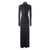 THE ATTICO The Attico Long Dress Black