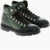 Woolrich Textured Leather Cathari Hiking Booties Green
