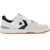 Converse Leather Cl98 Ox Low Top Sneakers With Contrasting Details Black & White