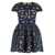 Self-Portrait Self-Portrait Embroidered Mini Dress BLUE