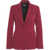 Liu Jo White Single-breasted blazer Red