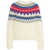 CLOSED Sweater with pattern White
