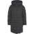 Blauer Quilted down coat Black