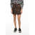 Woolrich Quilted Padded Miniskirt Brown