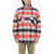 Woolrich Buffalo Check Ranch Padded Overshirt With Snap Buttons Multicolor
