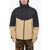 Woolrich Snap Buttons Two-Tone Himalayan Jacket Brown
