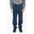 Woolrich Regular Fit Worker Jeans With Logoed Button 20,5Cm Blue