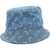 MARINE SERRE Bucket Hat "Moon Laser" BLUE