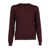 Phi Fdl LS CREW NECK SWEATER Bordeaux
