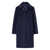 Tory Burch Tory Burch Wool Jacquard Coat BLUE