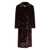 STAND STUDIO Stand Studio Harper Faux Fur Double-Breasted Coat BROWN
