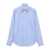 Prada Prada Embroidered Stripe Poplin Shirt BLUE/WHITE STRIPES