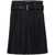 Prada Prada Pleated Gabardine Skirt DARK BLUE
