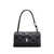 Marc Jacobs Marc Jacobs The Dual Chain Mini Leather Shoulder Bag Black