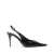 Saint Laurent Saint Laurent Babylone Leather Slingback Pumps Black