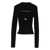 Diesel Diesel Wool Cut-Out Top Black