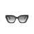 Alexander McQueen Alexander McQueen Sunglasses 001 BLACK BLACK GREY