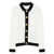 Balmain Balmain Knitted Crewneck Cardigan WHITE