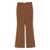 Fendi Fendi Wool Flared Trousers Brown