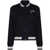 Golden Goose Golden Goose Logo Wool Bomber Jacket BLUE